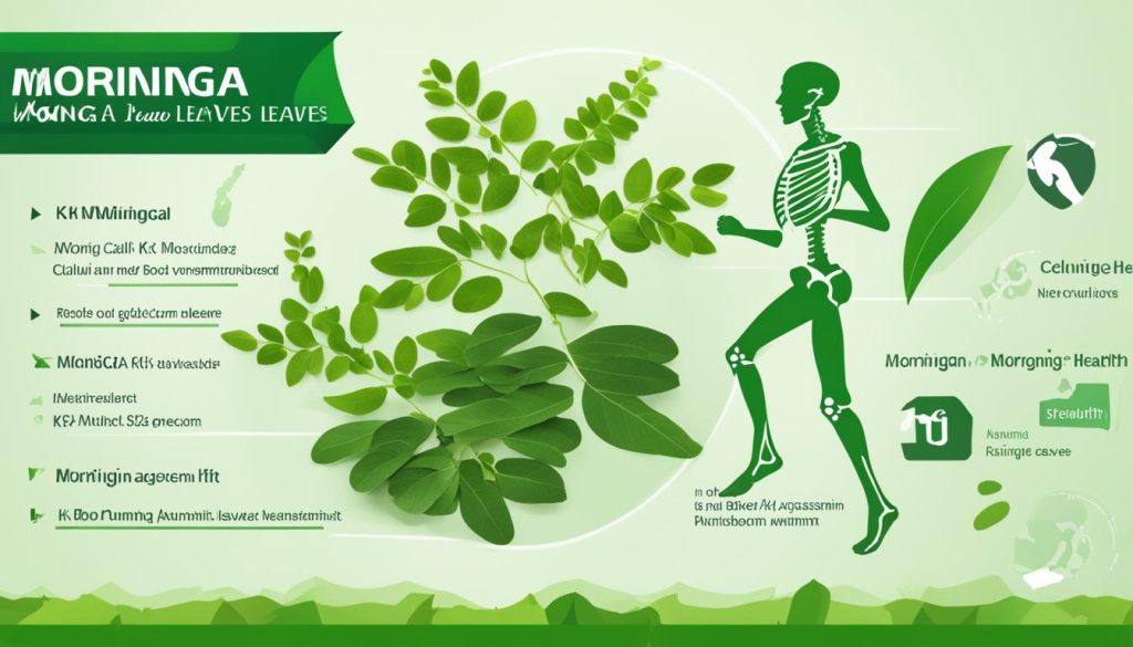 manfaat daun kelor untuk kesehatan tulang